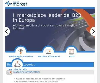 Expertmarket.it(Paragonare prodotti d'ufficio e servizi da business) Screenshot