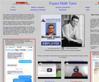 Expertmathtutor.net(Expert Math Tutor) Screenshot