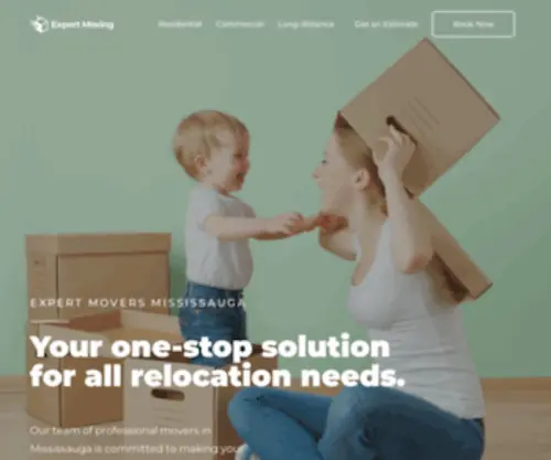 Expertmoving.ca(Expert Moving Company) Screenshot