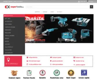 Expertools.ro(Cel mai mare magazin de scule din Romania) Screenshot