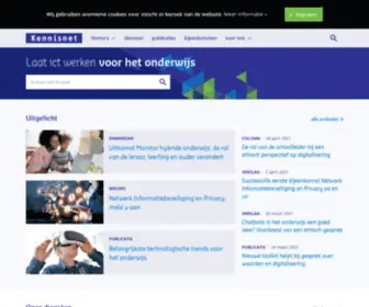 Expertopafstand.nl(Kennisnet) Screenshot