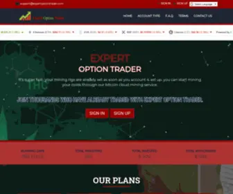 Expertoptiontrader.com(ExpertOption Trader) Screenshot