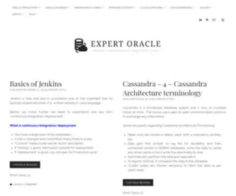Expertoracle.com(Expert Oracle) Screenshot