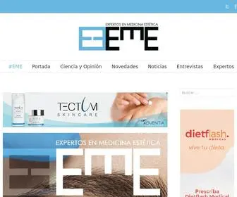 Expertosenmedicinaestetica.es(Revista EME) Screenshot