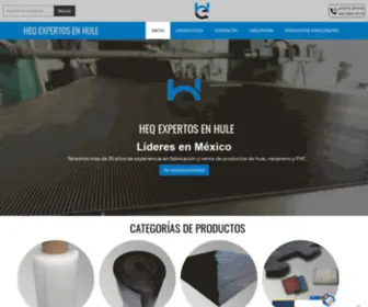 Expertoshule.com(HEQ Expertos en Hule) Screenshot