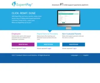 Expertpay.com(Pay Child Support online) Screenshot
