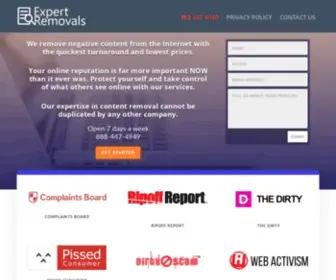 Expertremovals.com(Expert Removals) Screenshot