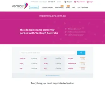 Expertrepairs.com.au(Domain Parked With VentraIP Australia) Screenshot