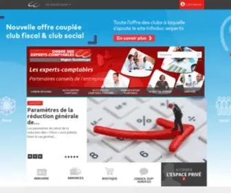 Experts-Comptables-Guadeloupe.fr(Conseil supérieur de l'Ordre des experts) Screenshot