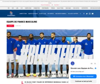 Experts-Handball.com(Les Experts) Screenshot
