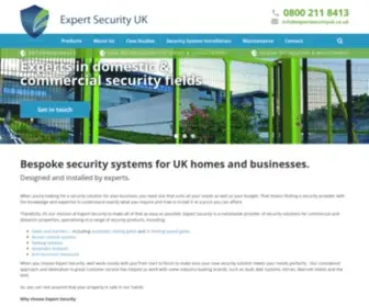 Expertsecurityuk.co.uk(Security Systems & Products) Screenshot