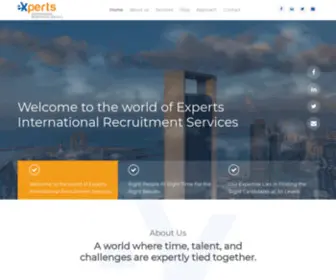 Expertsrecruitment.com(Experts Recruitment) Screenshot