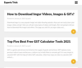 Expertstrick.com(Best Free Online Tutorials Website) Screenshot