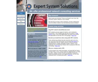 Expertsystemsolutions.com(Expert System Solutions) Screenshot