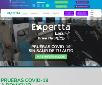 Expertta.com.pe(Especialistas en atención domiciliaria y asistencial) Screenshot