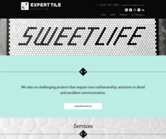 Experttileinc.com(Expert Tile Inc) Screenshot