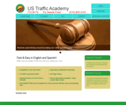 Experttrafficschool.com(Expert Traffic School) Screenshot