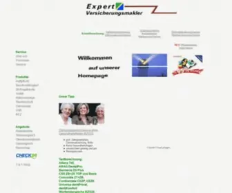 Expertversicherungsmakler.de(Expert Versicherungsmakler) Screenshot