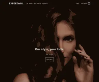 Expertwig.com(Buy Wigs Online) Screenshot