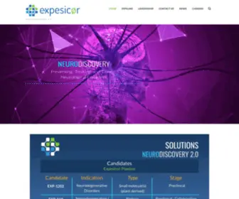 Expesicor.com(Expesicor) Screenshot