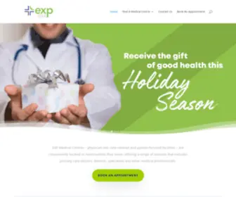 Exphealth.co.za(Medical Centres) Screenshot