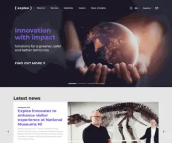 Expleo.com(Engineering) Screenshot