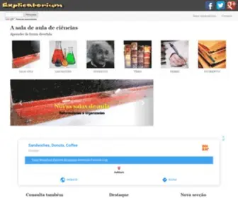 Explicatorium.com(Sala de aula de ci) Screenshot