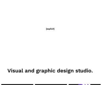 Explicitstudio.hu(Explicit Design Studio) Screenshot