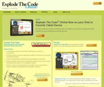 Explodethecode.com(Explode The Code Online) Screenshot