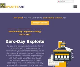 Exploitsart.com(0day Exploits Word) Screenshot