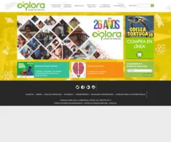 Explora.edu.mx(Explora) Screenshot