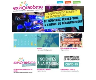 Exploradome.fr(Exploradôme) Screenshot