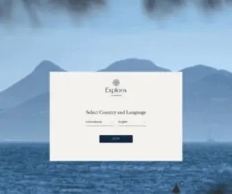 Explorajourneys.com(Cruise into an Ocean State of Mind With Explora Journeys) Screenshot