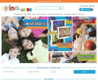 Explorakids.cl(Juegos Didácticos o juguetes Didácticos) Screenshot