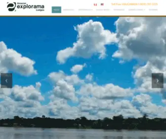 Explorama.com.pe(Amazon River) Screenshot