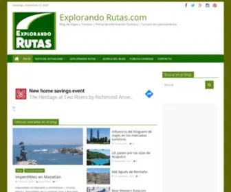 Explorandorutas.com(Blog de Viajes y Turismo) Screenshot