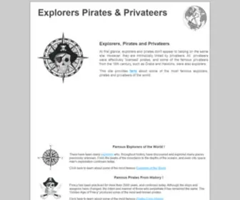 Exploration-AND-Piracy.org(Pirates and Privateers for Kids) Screenshot