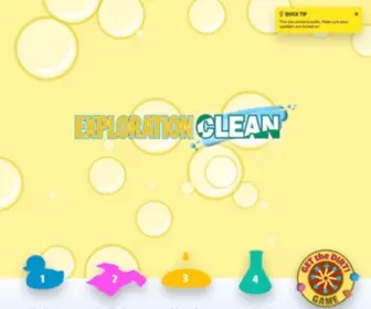 Explorationclean.org(Teaching the Chemistry Behind Cleaning. ACI’s goal in STEM education) Screenshot