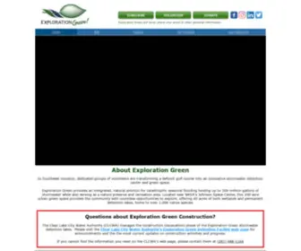 Explorationgreen.org(Exploration Green) Screenshot