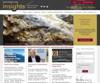 Explorationinsights.com(Exploration Insights) Screenshot