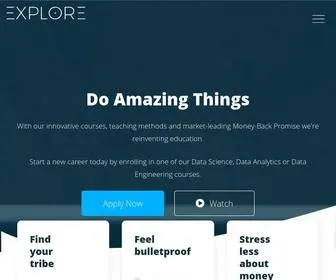 Explore-Datascience.net(ExploreAI Academy) Screenshot