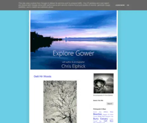 Explore-Gower.co.uk(Gower Peninsula) Screenshot