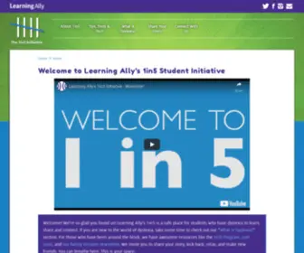 Explore1IN5.org(1in5 Initiative) Screenshot