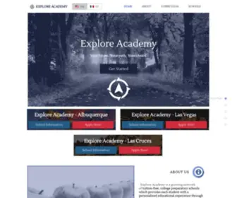 Exploreacademy.org(Explore Academy) Screenshot