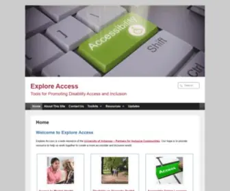 Exploreaccess.org(Explore Access) Screenshot