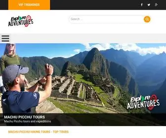 Exploreadventuresperu.com(Explore Adventures Peru) Screenshot