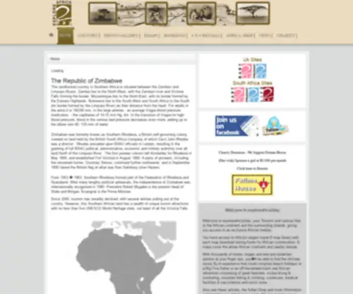 Exploreafrica2Day.com(The-republic-of-zimbabwe) Screenshot