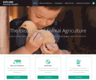 Exploreanimalhealth.org(Explore Animal Health) Screenshot