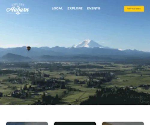 Exploreauburn.com(Explore Auburn Washington) Screenshot