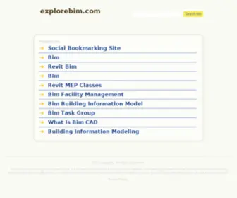 Explorebim.com(Explore Bim) Screenshot